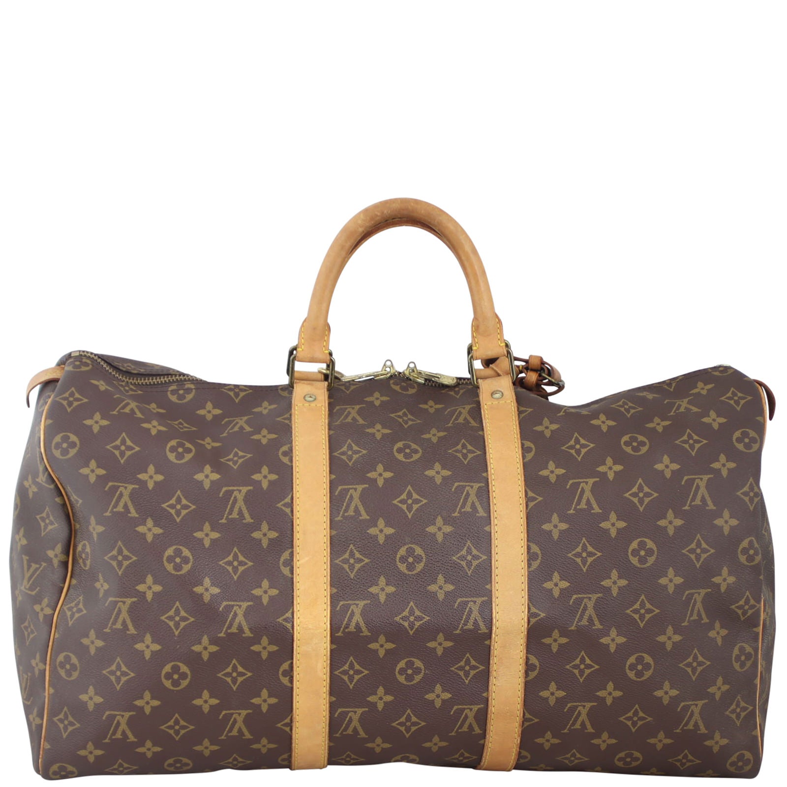 Louis Vuitton Keepall 50 Monogram Back