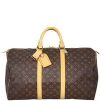 Louis Vuitton Keepall 50 Monogram Front