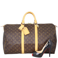 Louis Vuitton Keepall 50 Monogram Scale