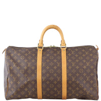 Louis Vuitton Keepall 50 Monogram Front