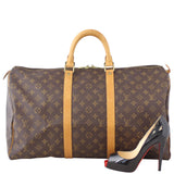 Louis Vuitton Keepall 50 Monogram Scale
