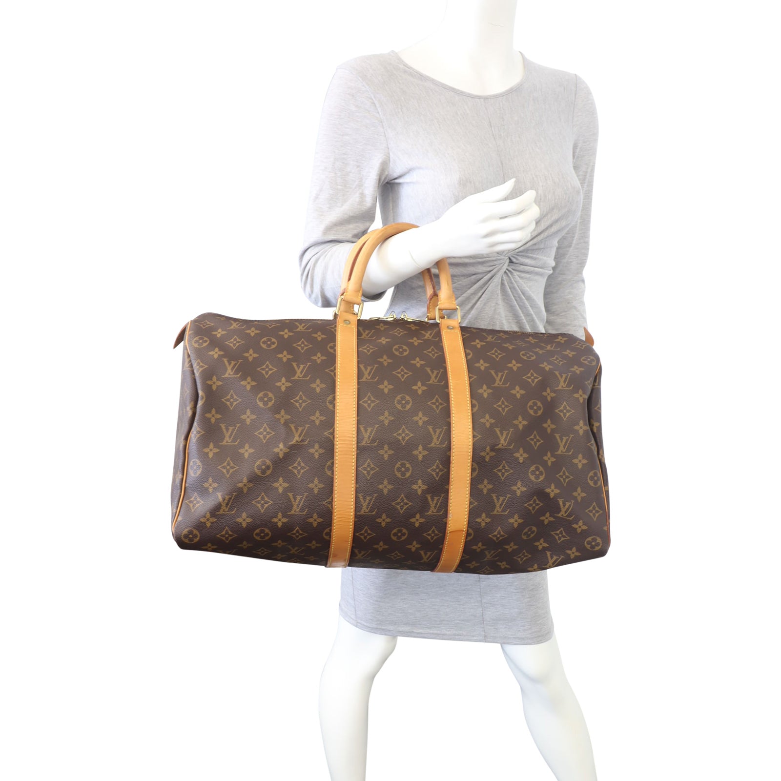 Louis Vuitton Keepall 50 Monogram Mannequin
