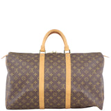 Louis Vuitton Keepall 50 Monogram Back