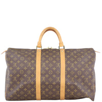Louis Vuitton Keepall 50 Monogram Back