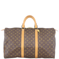 Louis Vuitton Keepall 50 Monogram Front