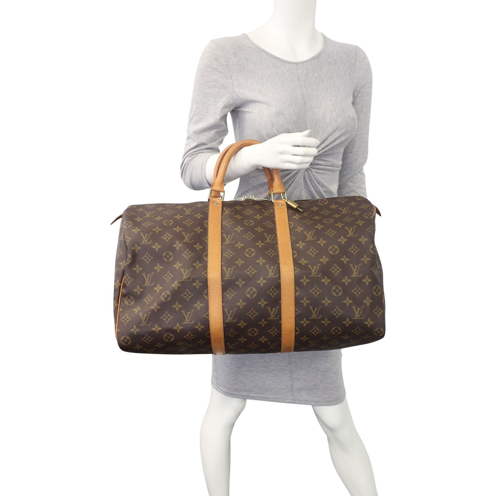 Louis Vuitton Keepall 50 Monogram Mannequin
