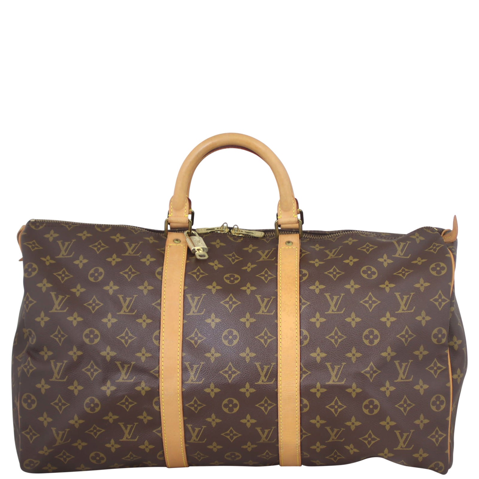 Louis Vuitton Keepall 50 Monogram Front