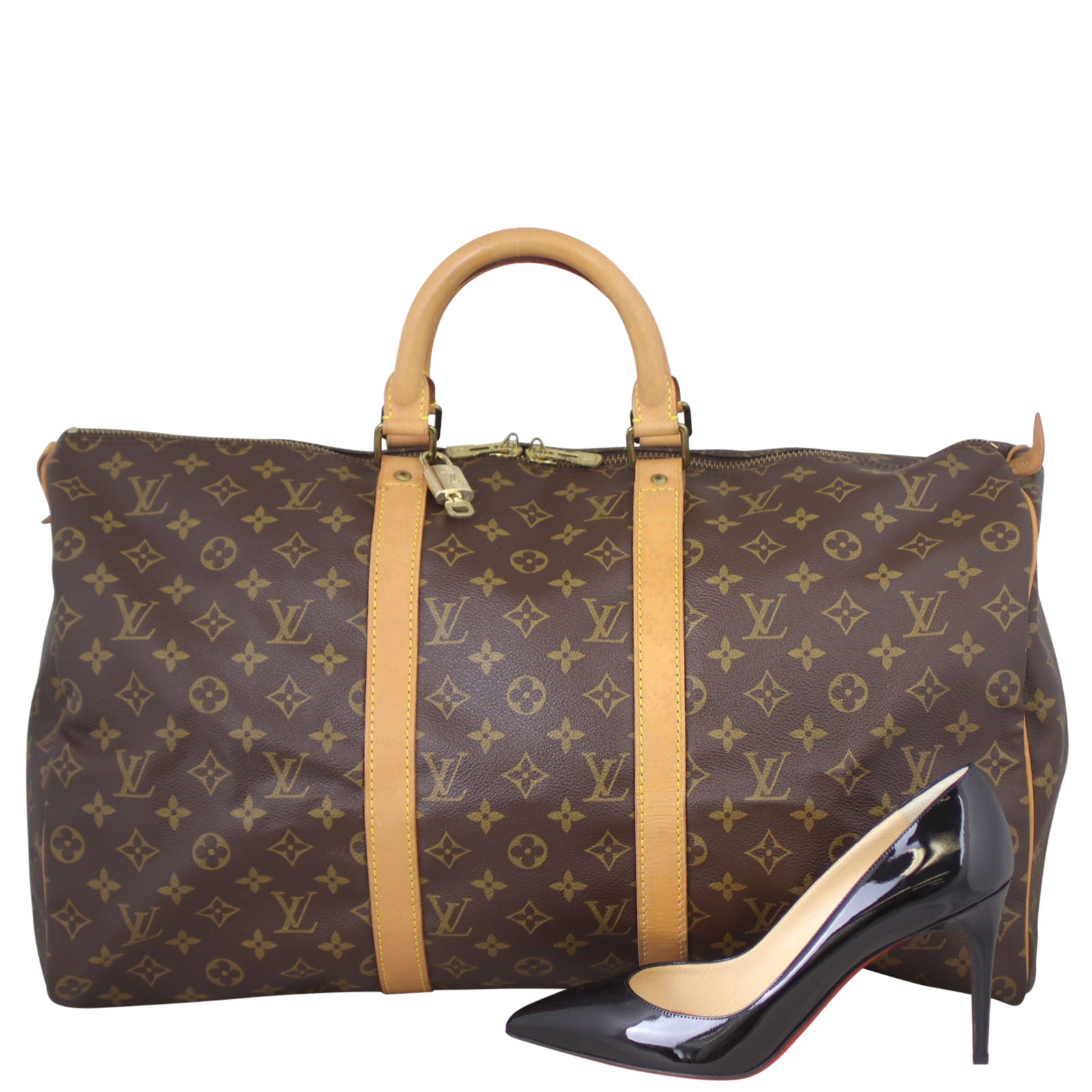 Louis Vuitton Keepall 50 Monogram Scale
