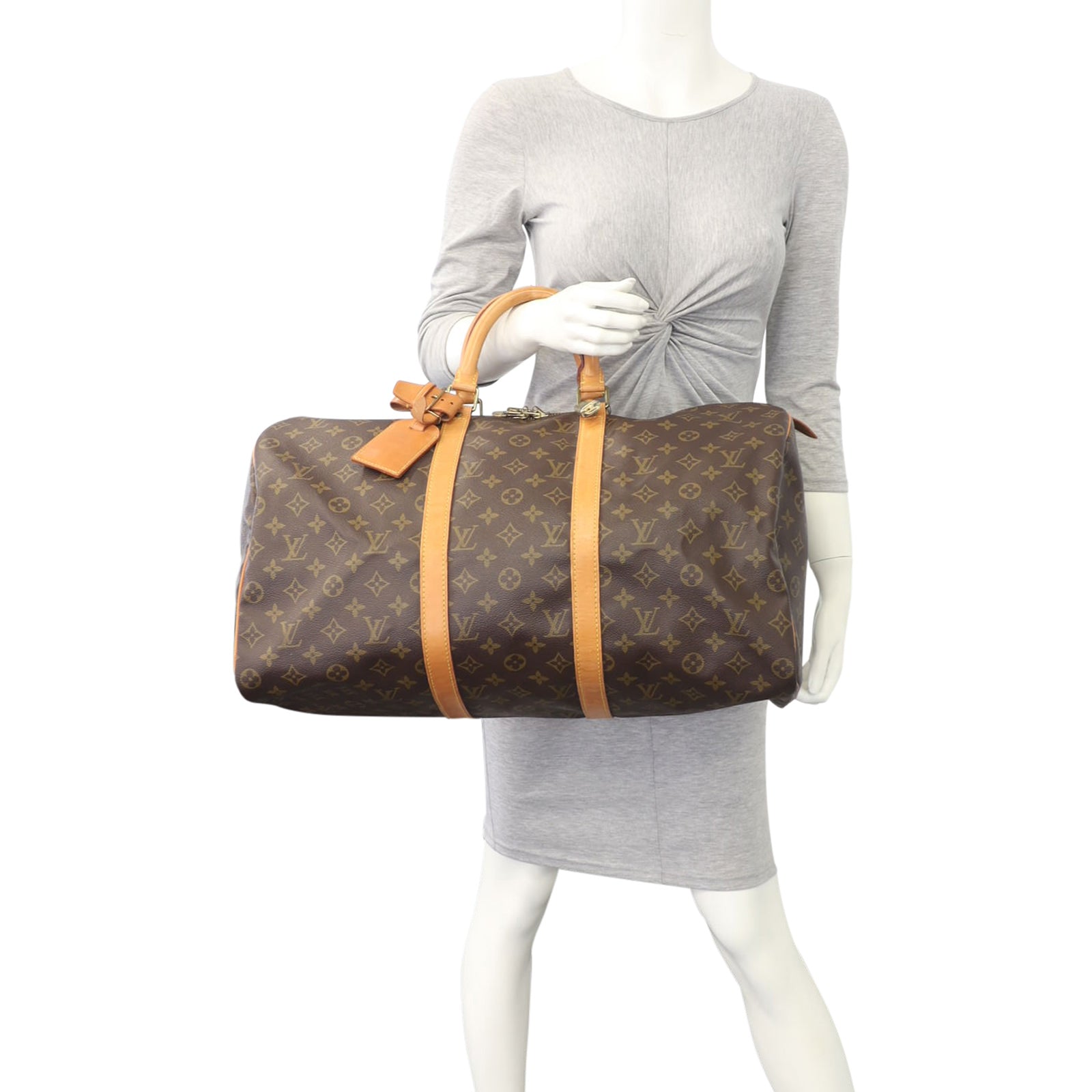Louis Vuitton Keepall 50 Monogram Manequin