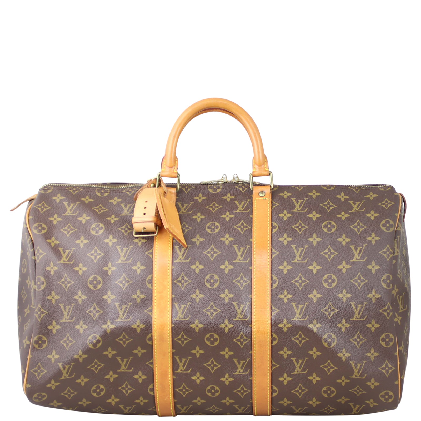Louis Vuitton Keepall 50 Monogram Front