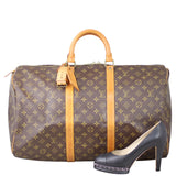 Louis Vuitton Keepall 50 Monogram Shoe