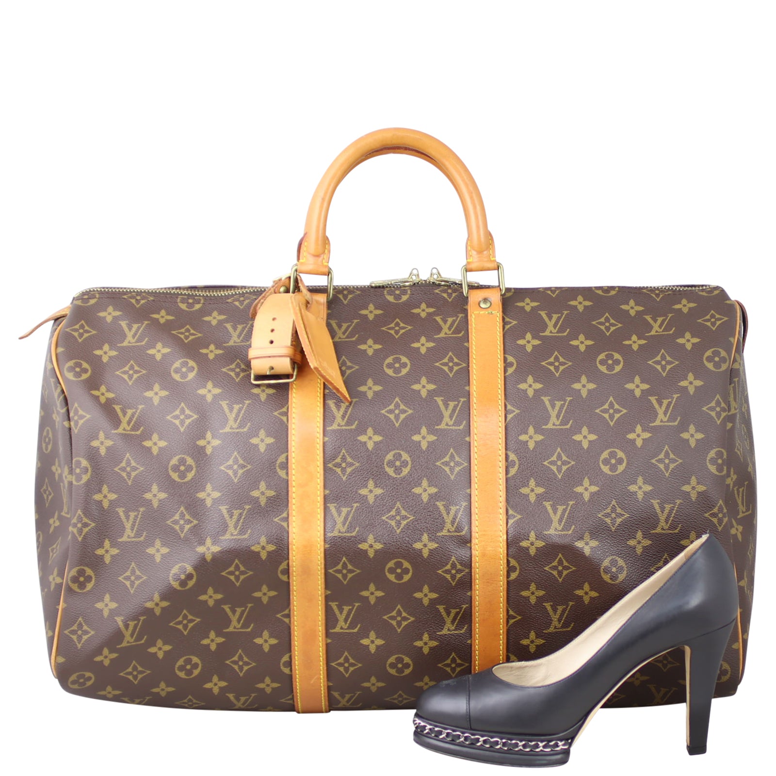 Louis Vuitton Keepall 50 Monogram Shoe