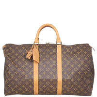 Louis Vuitton Keepall 50 Monogram Front
