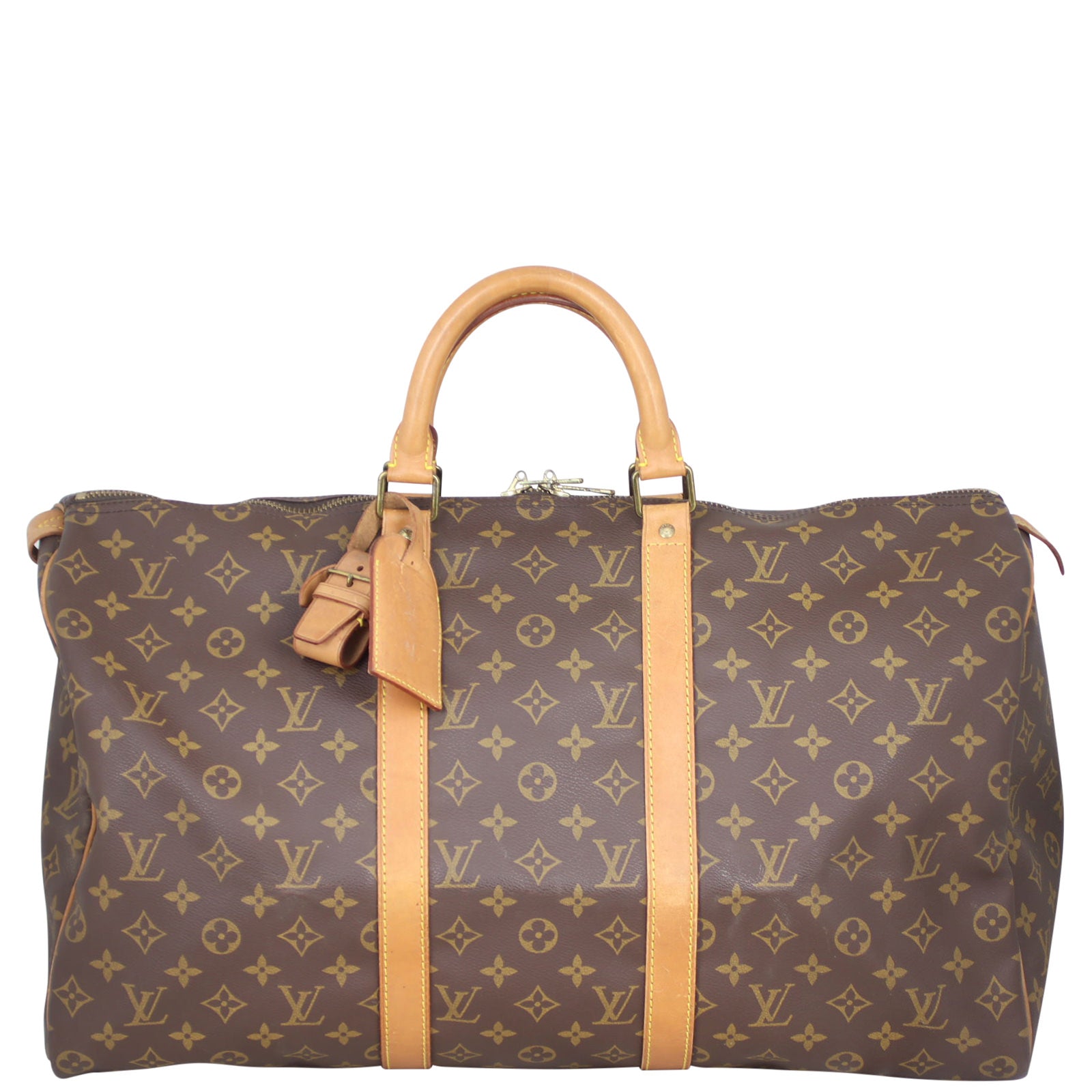 Louis Vuitton Keepall 50 Monogram Front