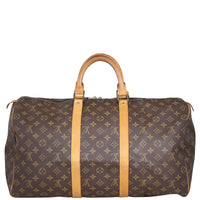 Louis Vuitton Keepall 50 Monogram Back
