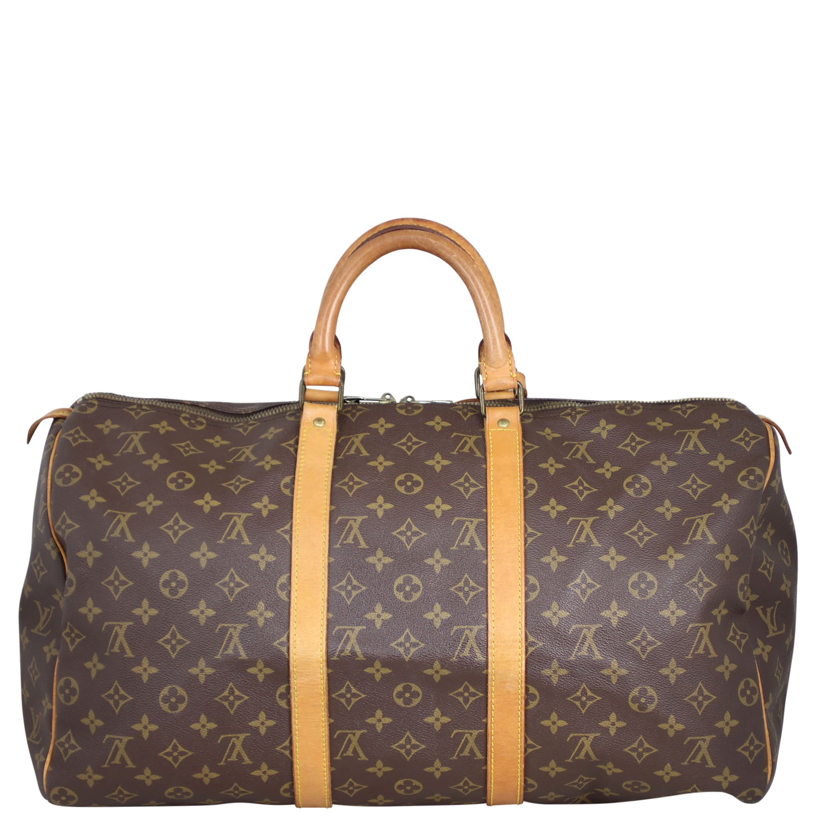 Louis Vuitton Keepall 50 Monogram Back
