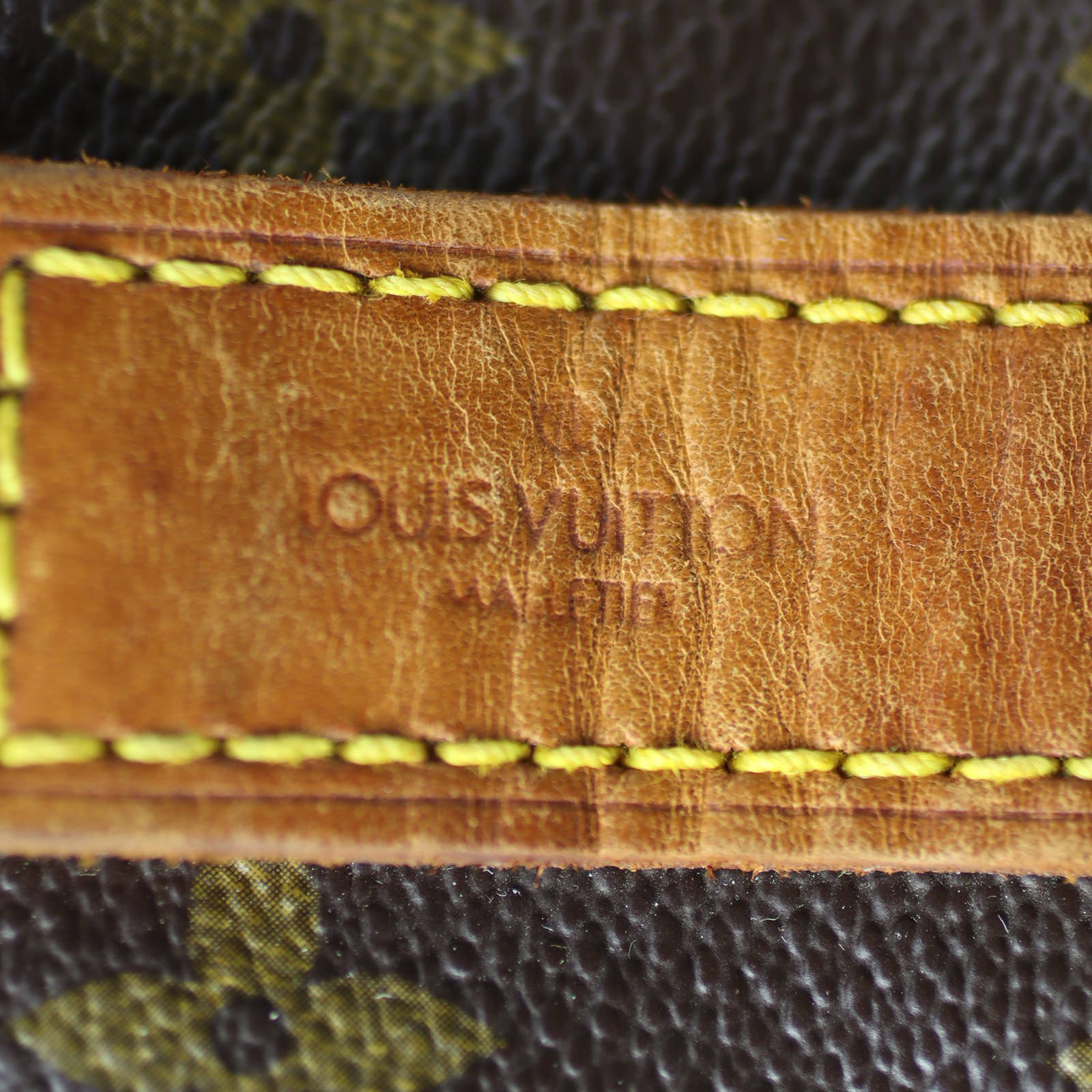 Louis Vuitton Keepall 50 Bandouliere Monogram Stamp