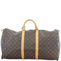 Louis Vuitton Keepall 55 Monogram Back