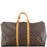 Louis Vuitton Keepall 55 Monogram Back