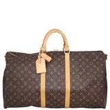 Louis Vuitton Keepall 55 Bandouliere Monogram Front