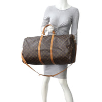 Louis Vuitton Keepall 55 Bandouliere Monogram Mannequin