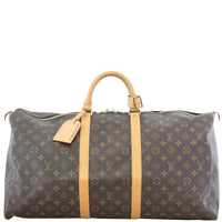 Louis Vuitton Keepall 55 Monogram Front