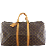 Louis Vuitton Keepall 55 Monogram Front