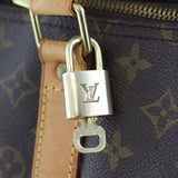 Louis Vuitton Keepall 55 Monogram Lock