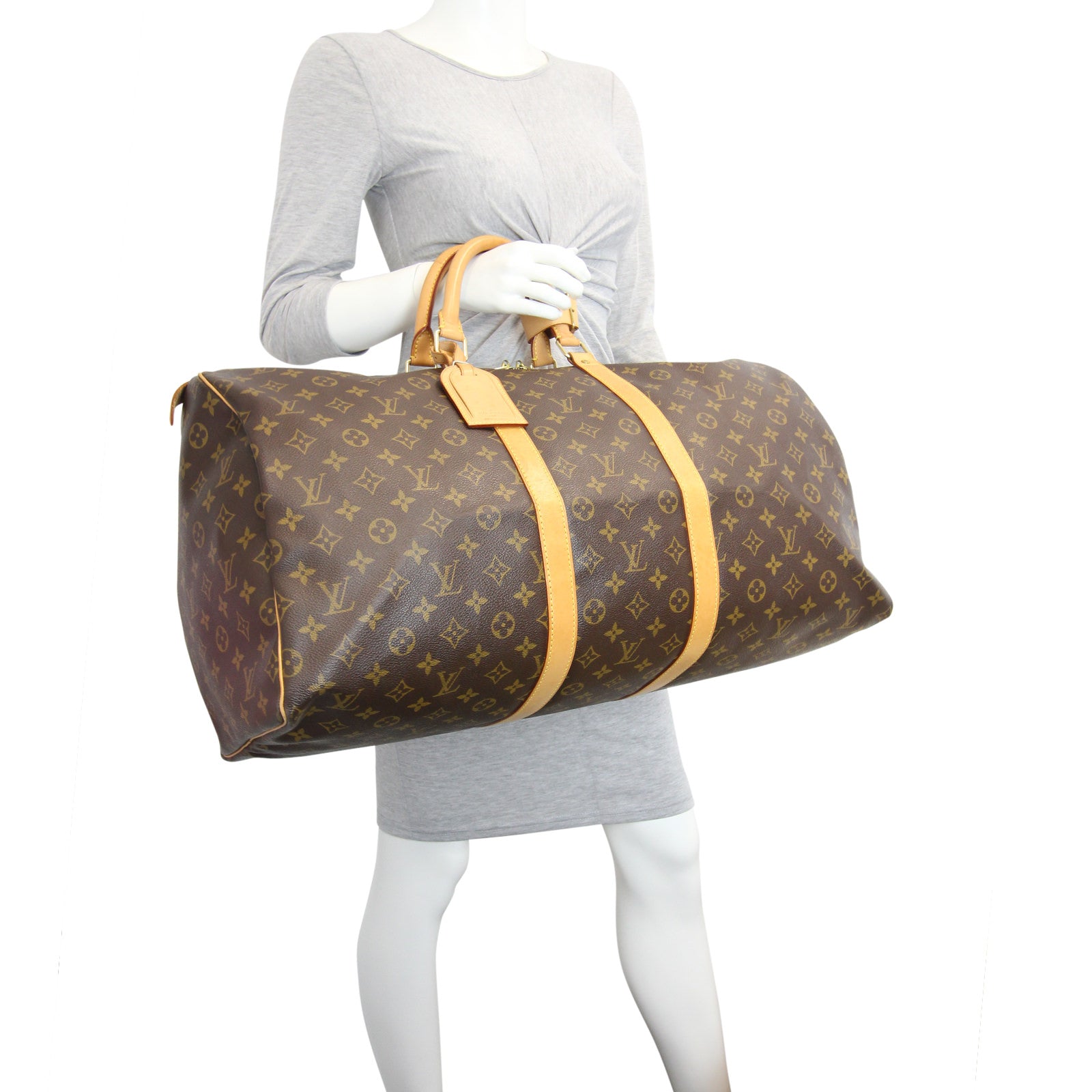 Louis Vuitton Keepall 55 Monogram Mannequin