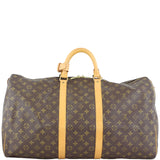 Louis Vuitton Keepall 55 Monogram Back
