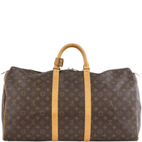 Louis Vuitton Keepall 55 Monogram Back