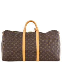 Louis Vuitton Keepall 55 Monogram Back