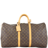 Louis Vuitton Keepall 55 Monogram Front