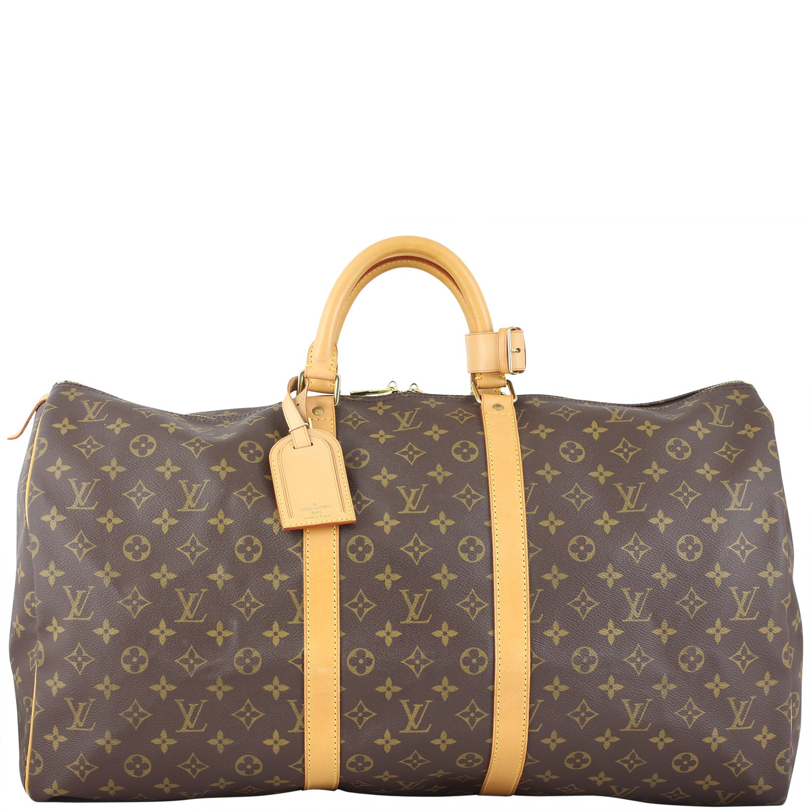Louis Vuitton Keepall 55 Monogram Front