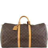 Louis Vuitton Keepall 55 Monogram Front