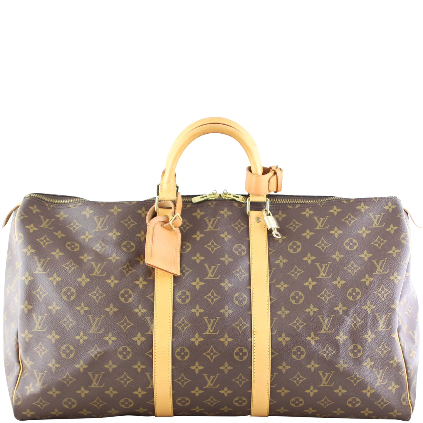 Louis Vuitton Keepall 55 Monogram Front