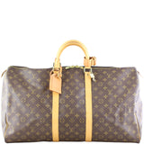 Louis Vuitton Keepall 55 Monogram Front