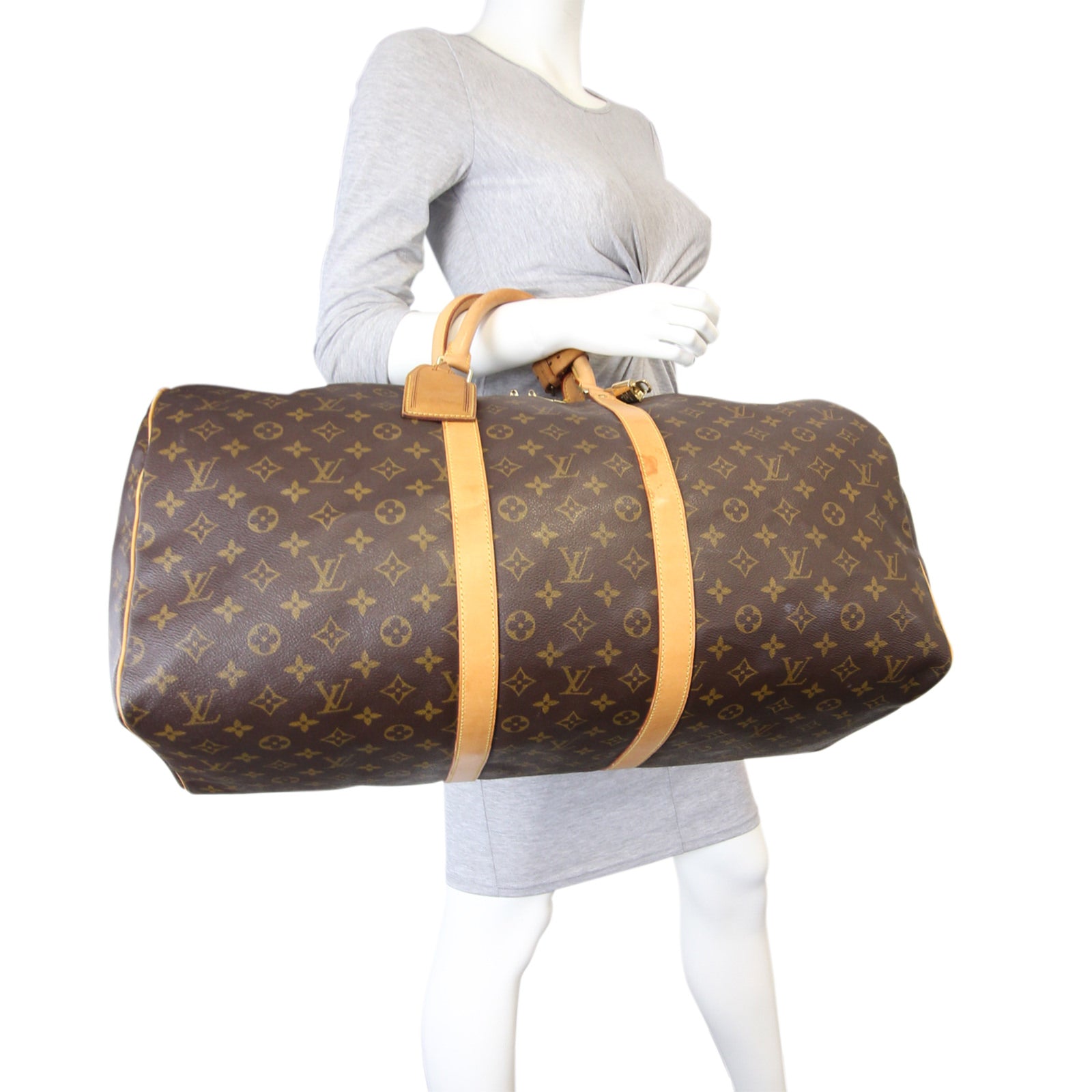 Louis Vuitton Keepall 55 Monogram Mannequin