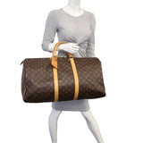 Louis Vuitton Keepall 55 Monogram Mannequin