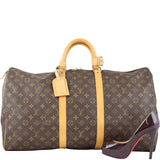 Louis Vuitton Keepall 55 Monogram Scale