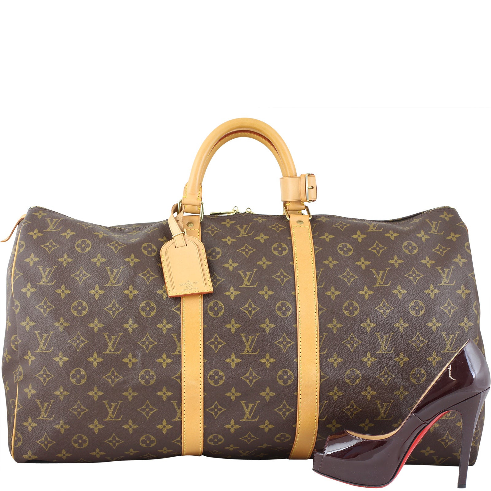 Louis Vuitton Keepall 55 Monogram Scale