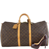 Louis Vuitton Keepall 55 Monogram Scale