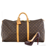Louis Vuitton Keepall 55 Monogram Scale