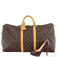 Louis Vuitton Keepall 55 Monogram Scale