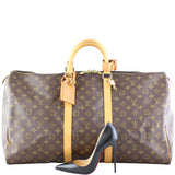 Louis Vuitton Keepall 55 Monogram Scale