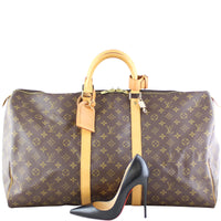 Louis Vuitton Keepall 55 Monogram Scale