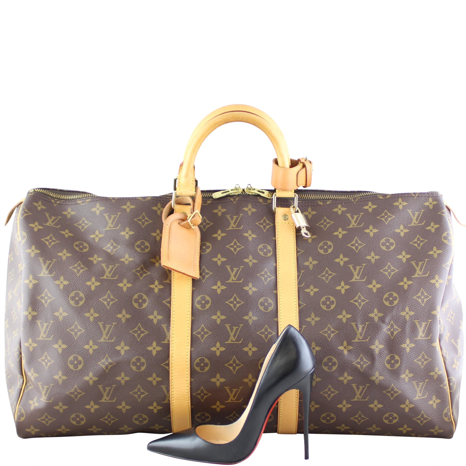 Louis Vuitton Keepall 55 Monogram Scale