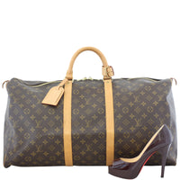 Louis Vuitton Keepall 55 Monogram Scale