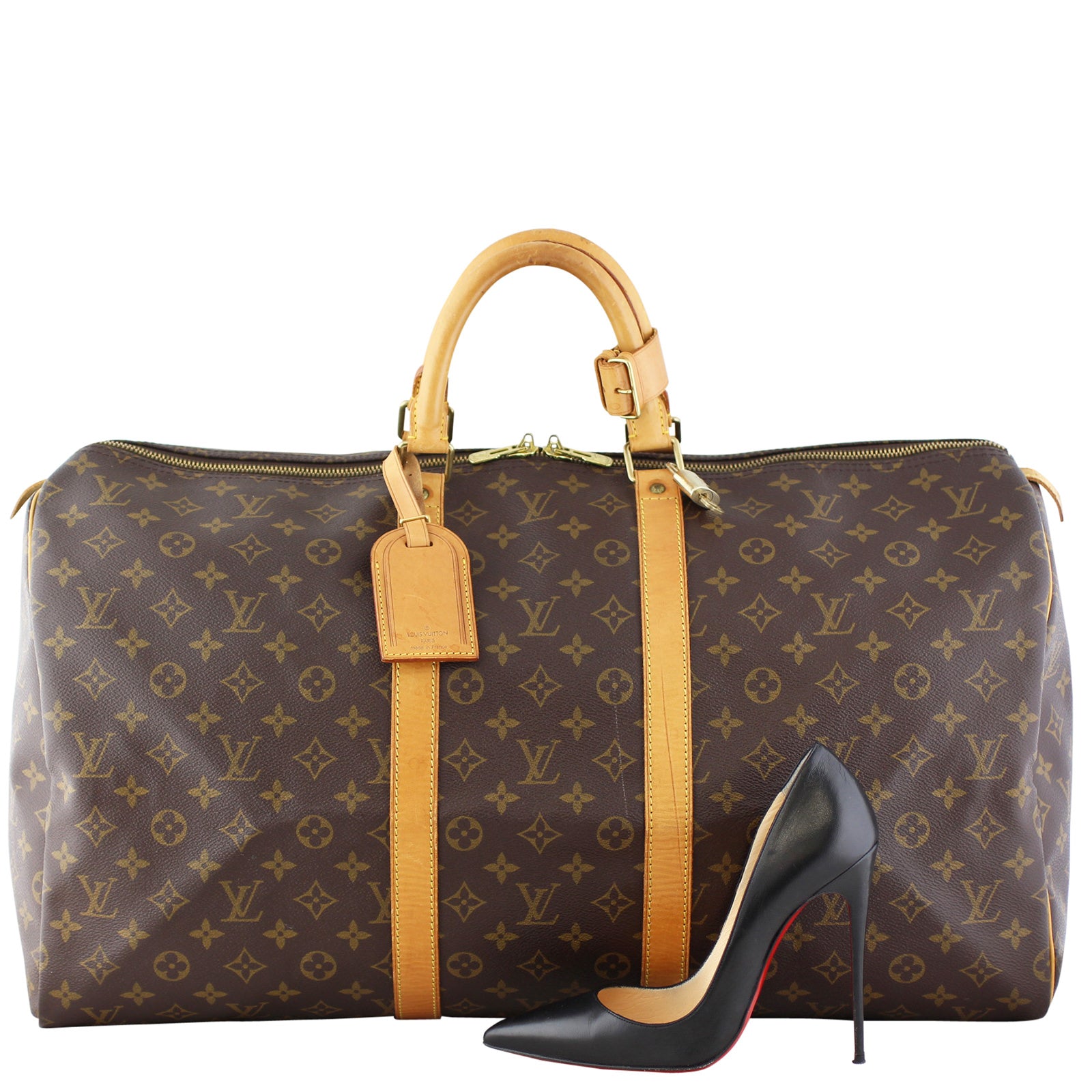 Louis Vuitton Keepall 55 shoe