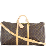 Louis Vuitton Keepall Bandouliere 60 Monogram Front Strap